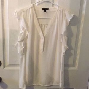 Small White Express Blouse